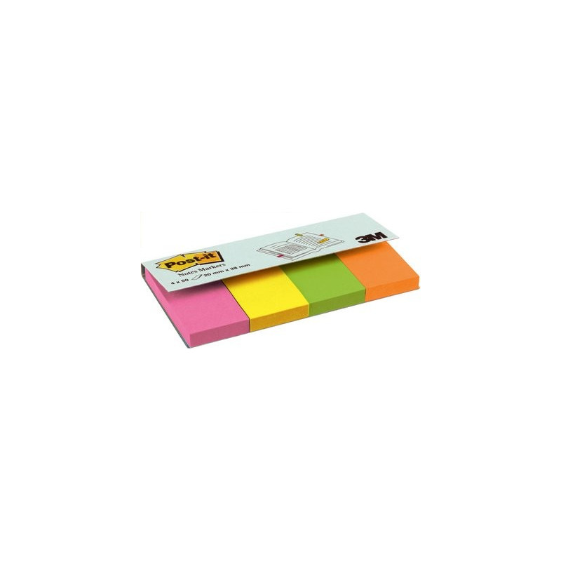 Teippimerkkilajitelma paperi Post-It 670/4N
