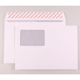 Kirjekuori C5 90x60 ikkuna /25kpl - tarrakuori isoikkunalla