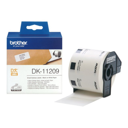 Brother DK-11209 Osoitetarra 29 mm x 62 mm /800 kpl