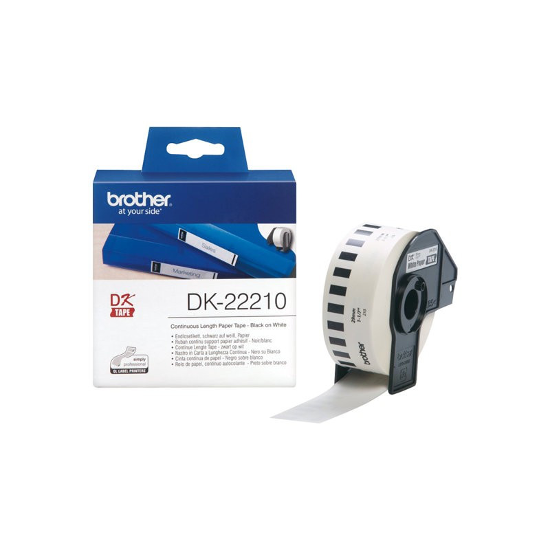 BROTHER DK-22210 Tarra 29mmx30,5m