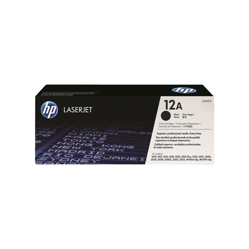 HP Q2612A Laserkasetti Musta 2k