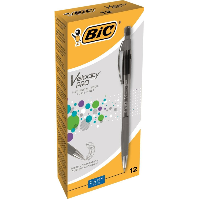 Lyijytäytekynä 0,5mm BIC Velocity PRO