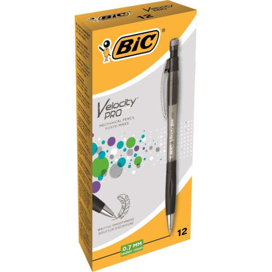 Lyijytäytekynä 0,7mm BIC Velocity PRO