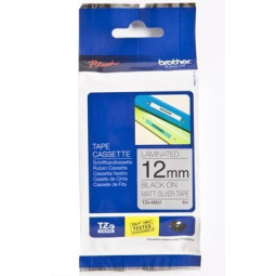 Brother TZe-M931 METALLI 12mm Musta/Hopea (P-Touch)