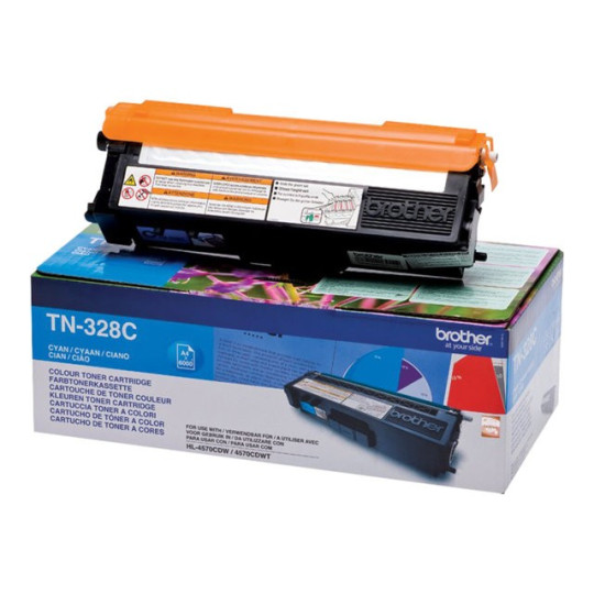 Brother TN-328C Cyan 6K Laserkasetti