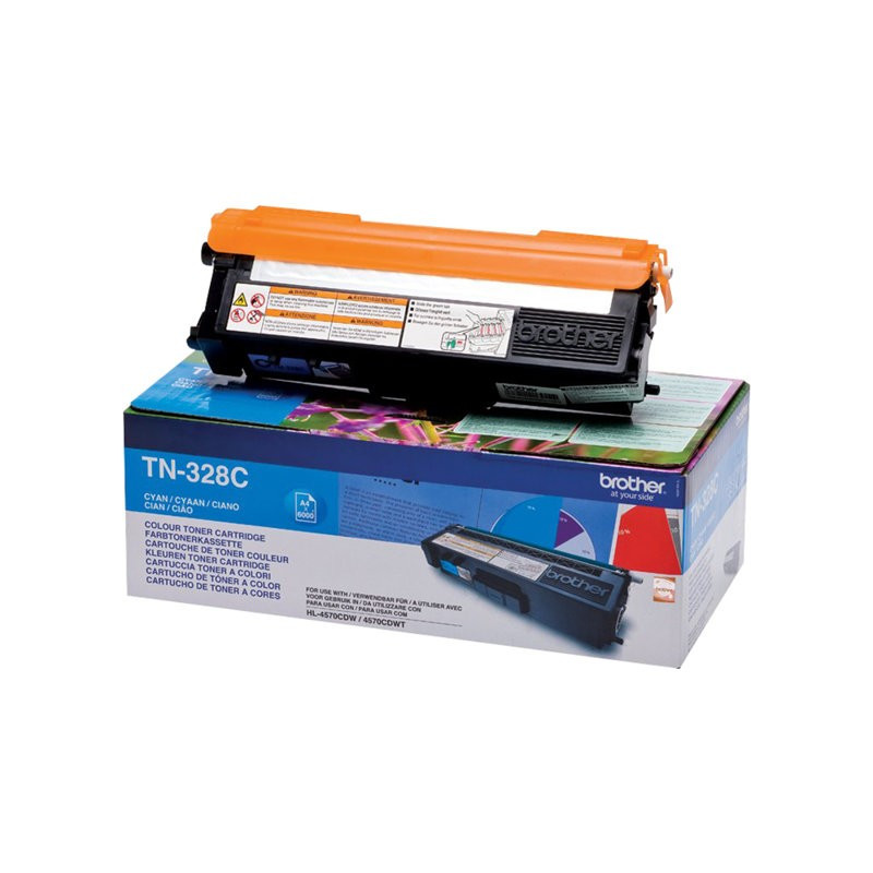 Brother TN-328C Cyan 6K Laserkasetti