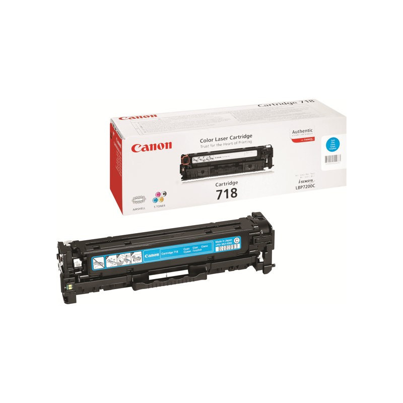 Canon 718C Cyan 2,9K Laserkasetti