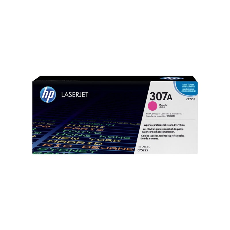HP CE743A 307A Laserkasetti magenta 7,3k