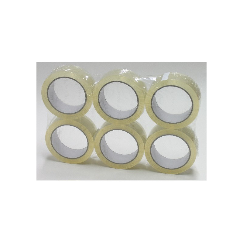 Pakkausteippi PP 38mmx66m KIRKAS