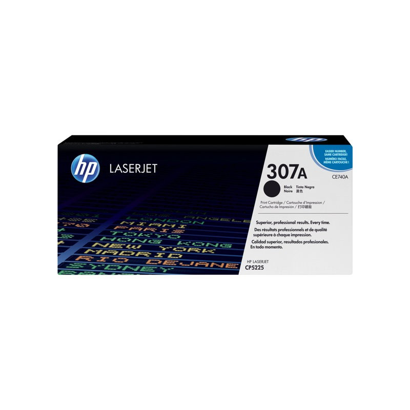 HP CE740A 307A Laserkasetti musta 7k