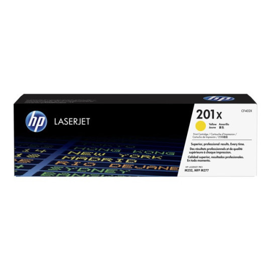 HP CF402X 201X Laserkasetti yellow 2,3k