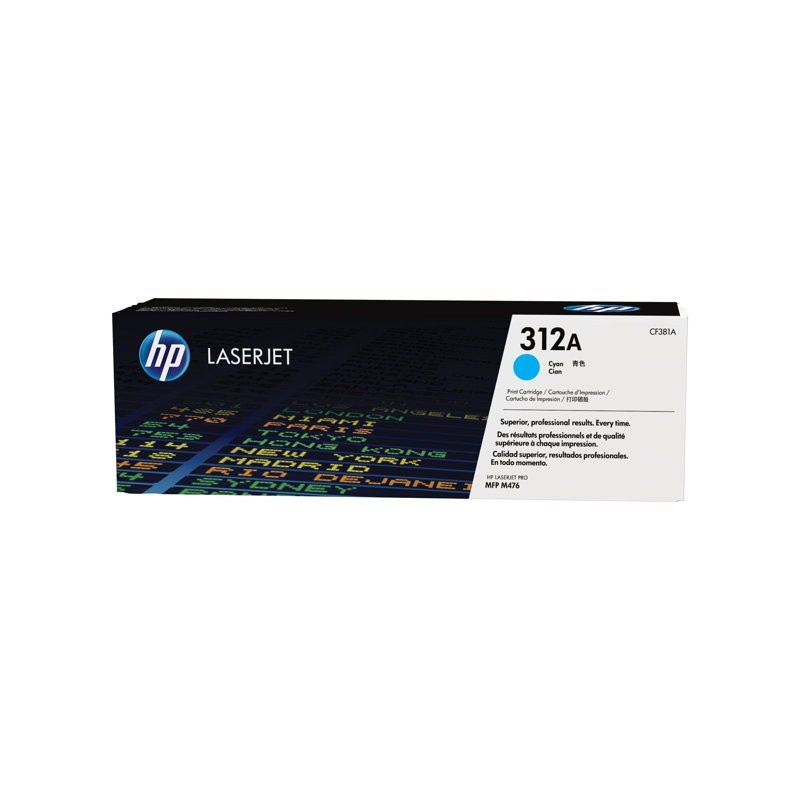 HP CF381A Laserkasetti cyan 2,7k